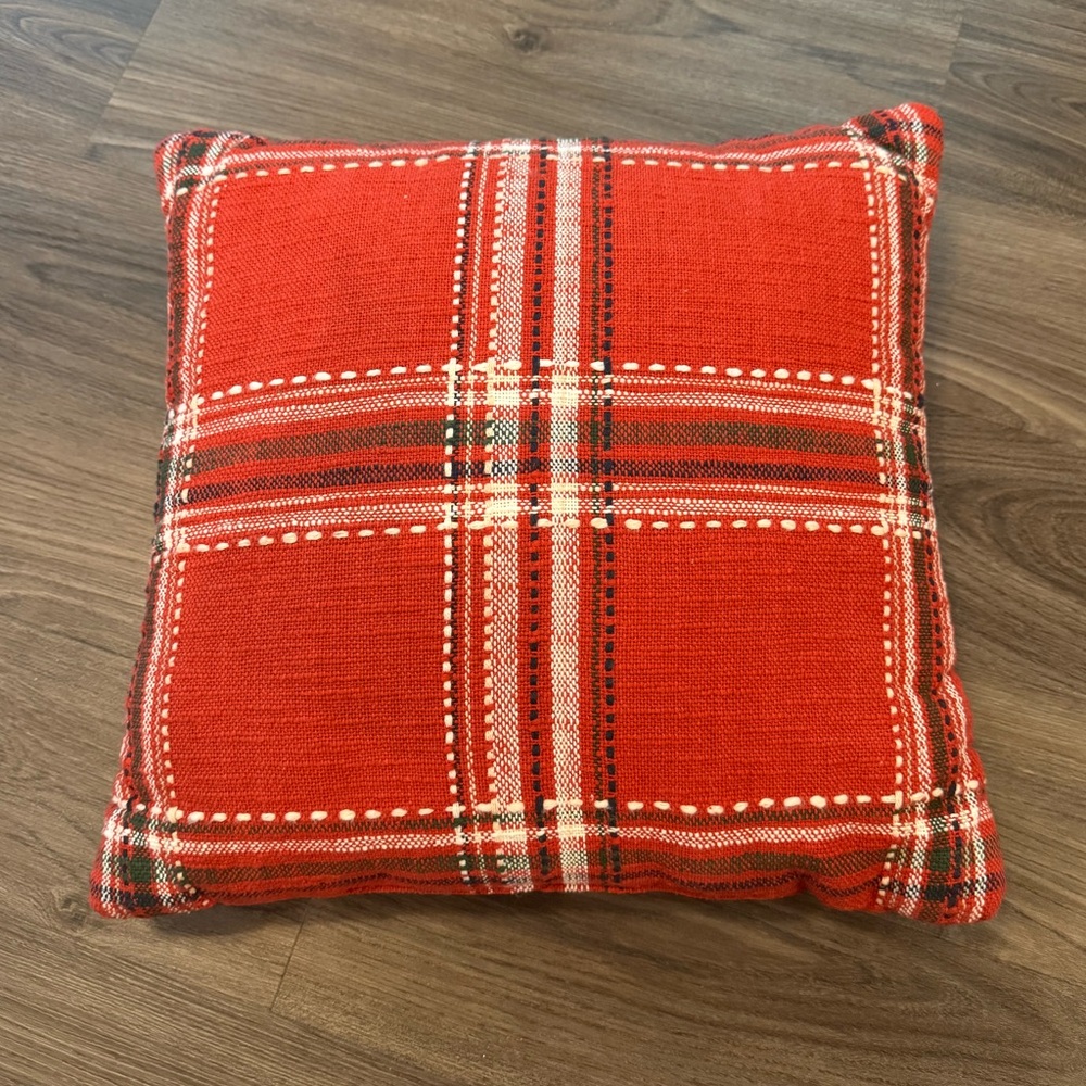 Plaid Decorative Pillow